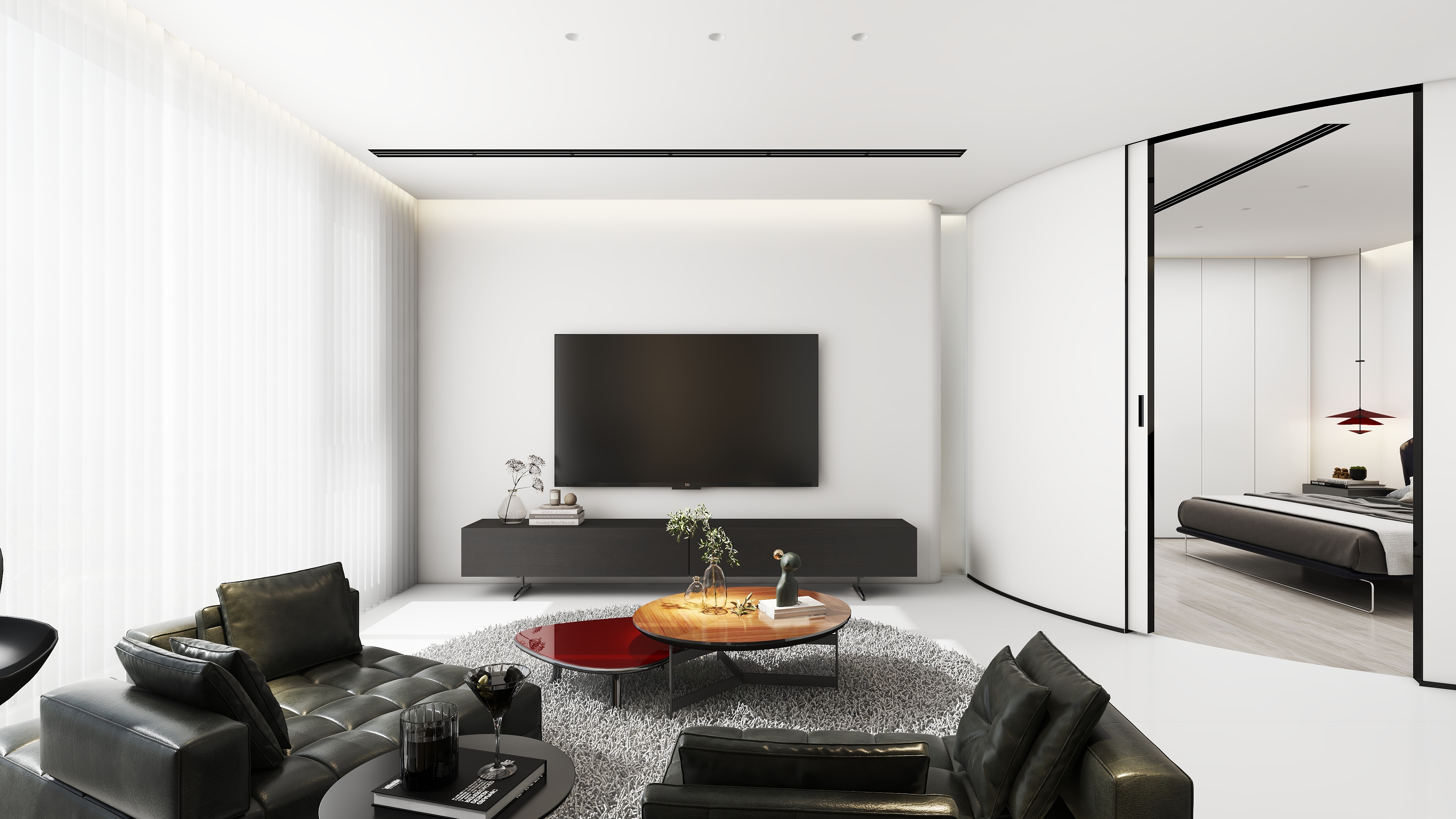 天v罪-118平方异形设计-装修设计方案