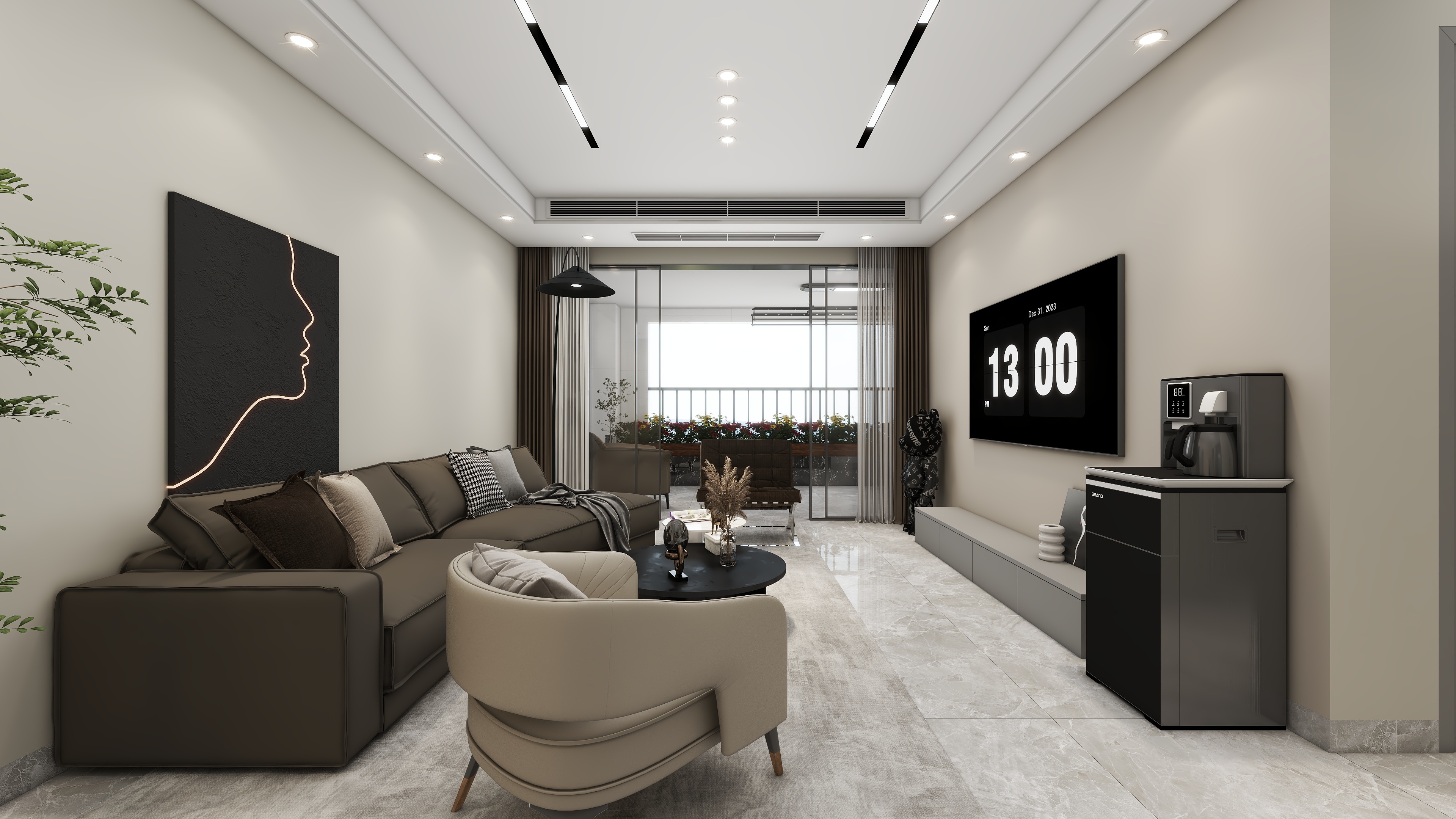 酷家乐HFxPS-115㎡2室-装修设计方案