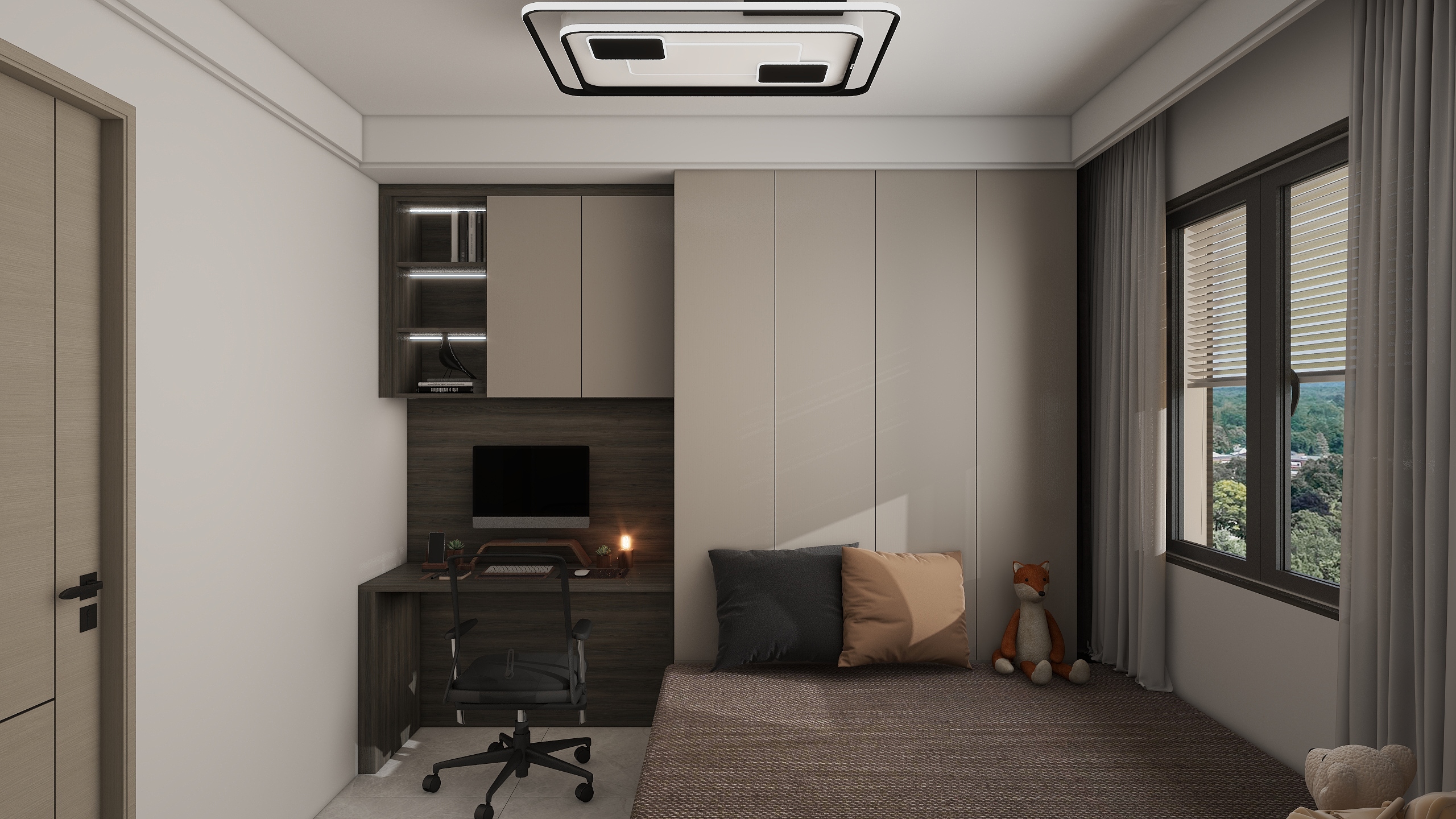 Koolux017-7.12阁楼吊顶定制-装修设计方案