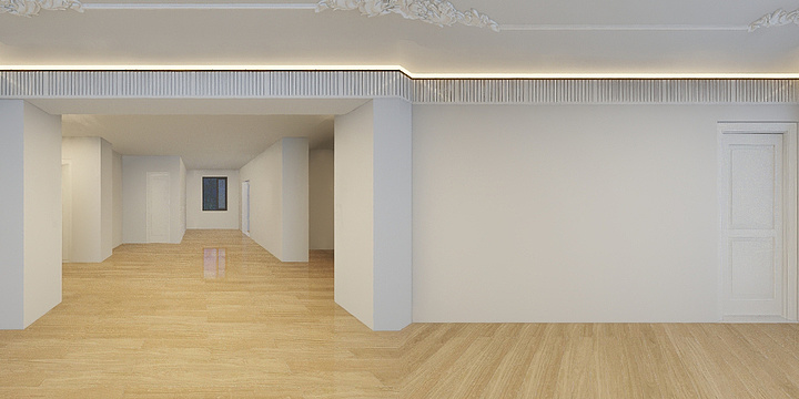 卷心菜-DS-银河湾法式效果图-装修设计方案