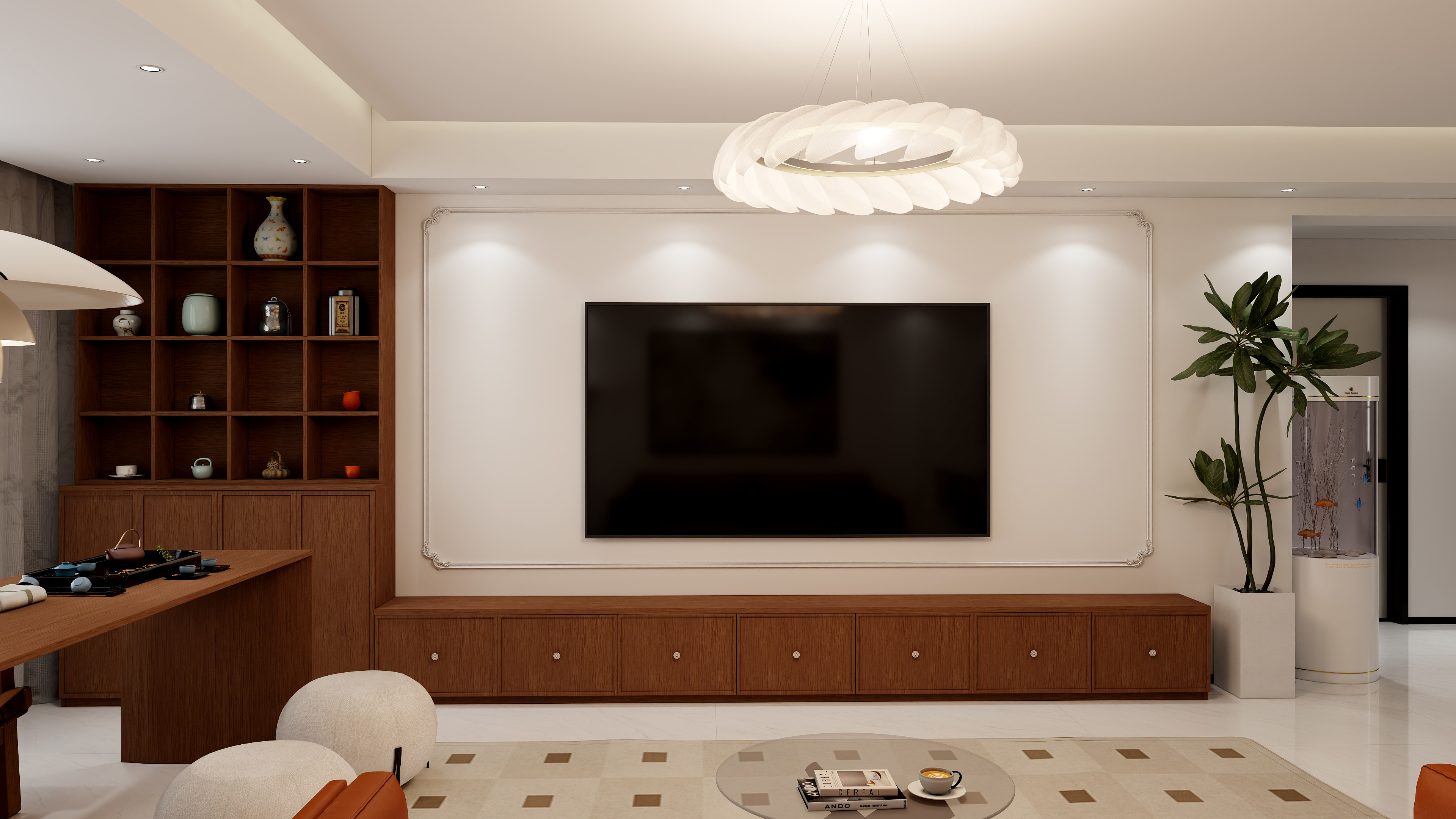 中宁固欧装饰-殷庄大社区88㎡2室-装修设计方案