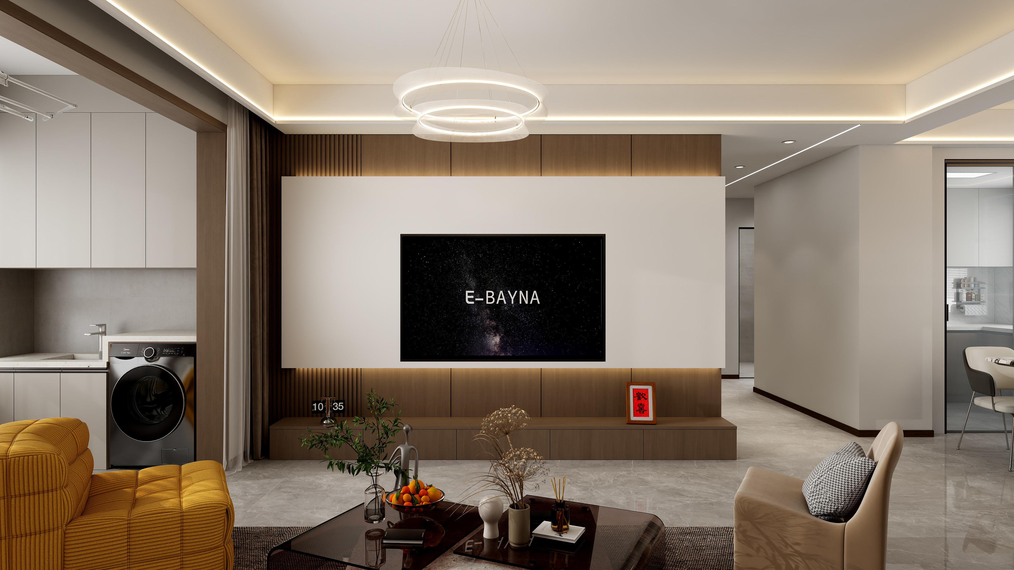 装修设计表现-翰林名苑140m²-装修设计方案