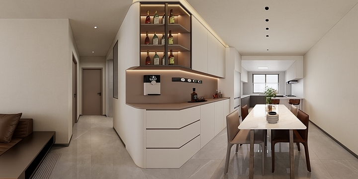 专业设计--四室两厅现代简约-装修设计方案