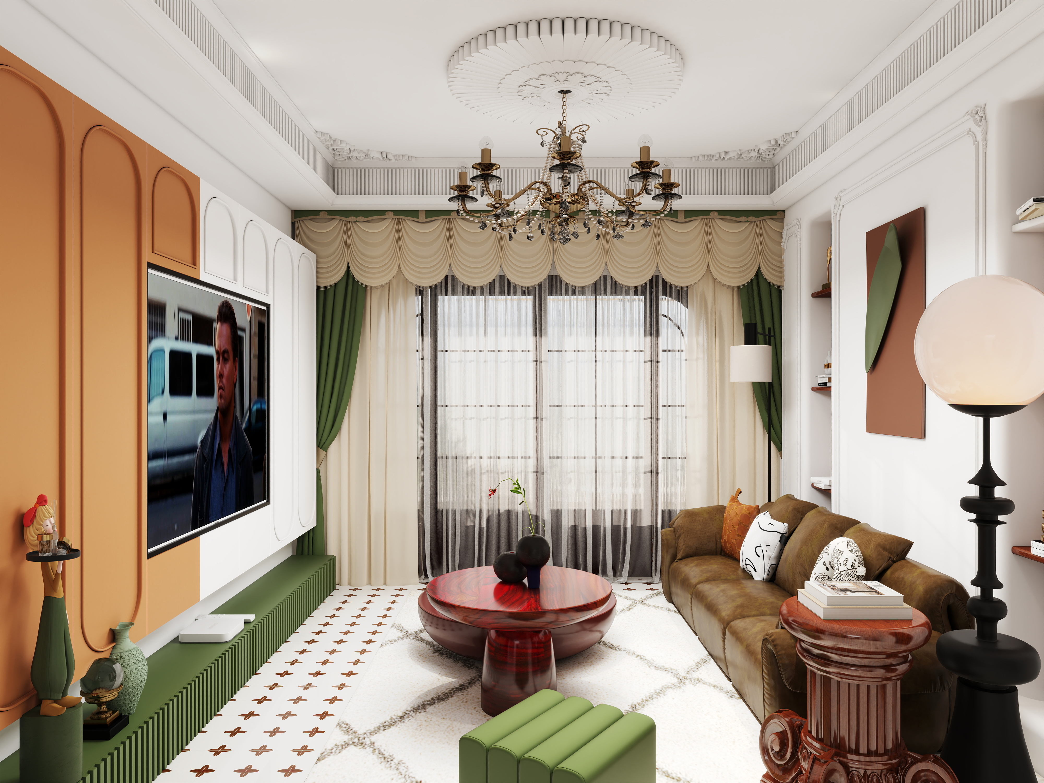 苏苏创新设计-法式复古风-装修设计方案