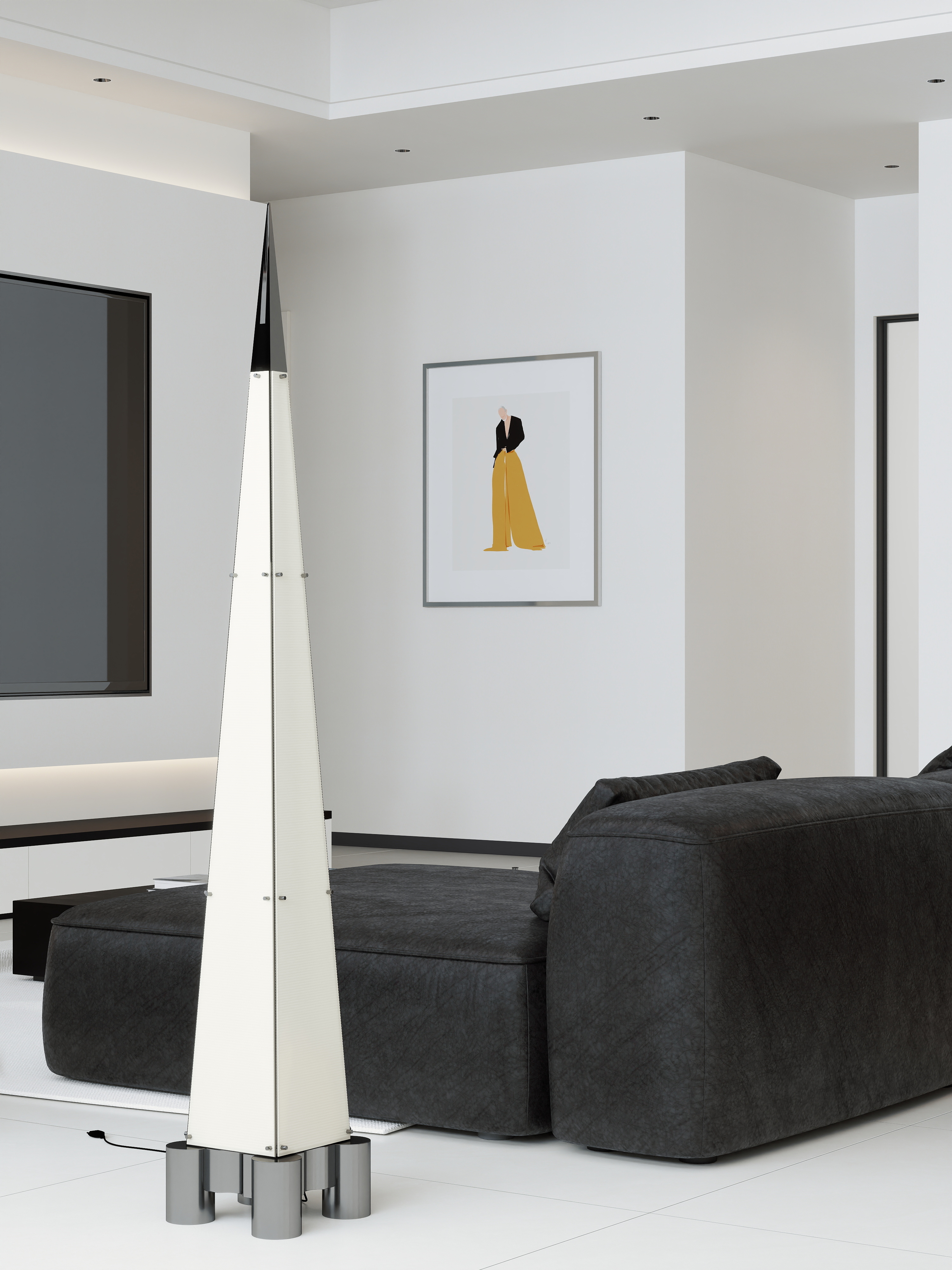 DESIGNER.子吉-子吉（现代黑白灰）-装修设计方案