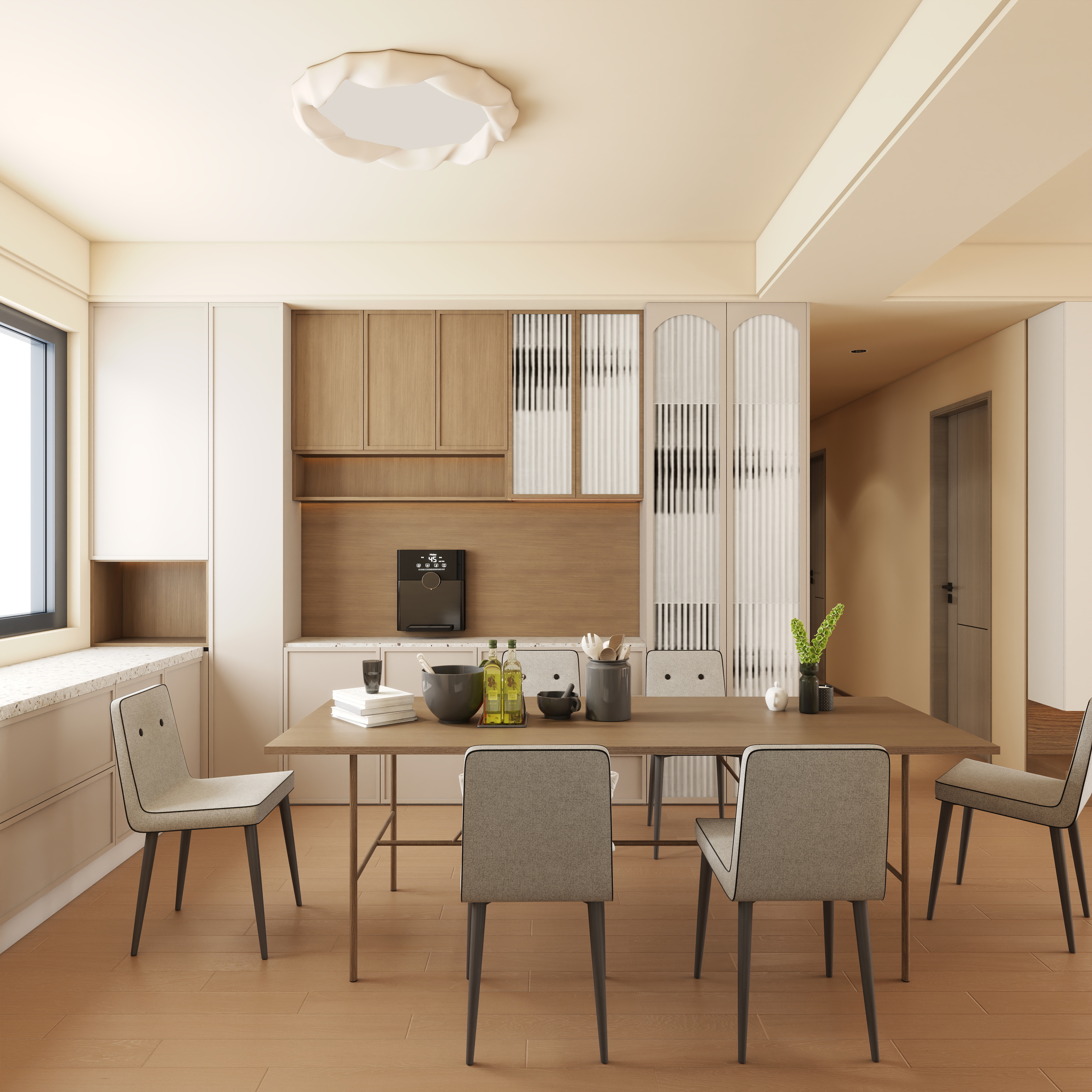 郑州赛都透明装修_张红运-亚太明珠138㎡现代中古风-装修设计方案