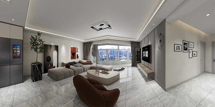 成都衡固整家定制庆阳店-城乡新居2-2-1704-副本-装修设计方案