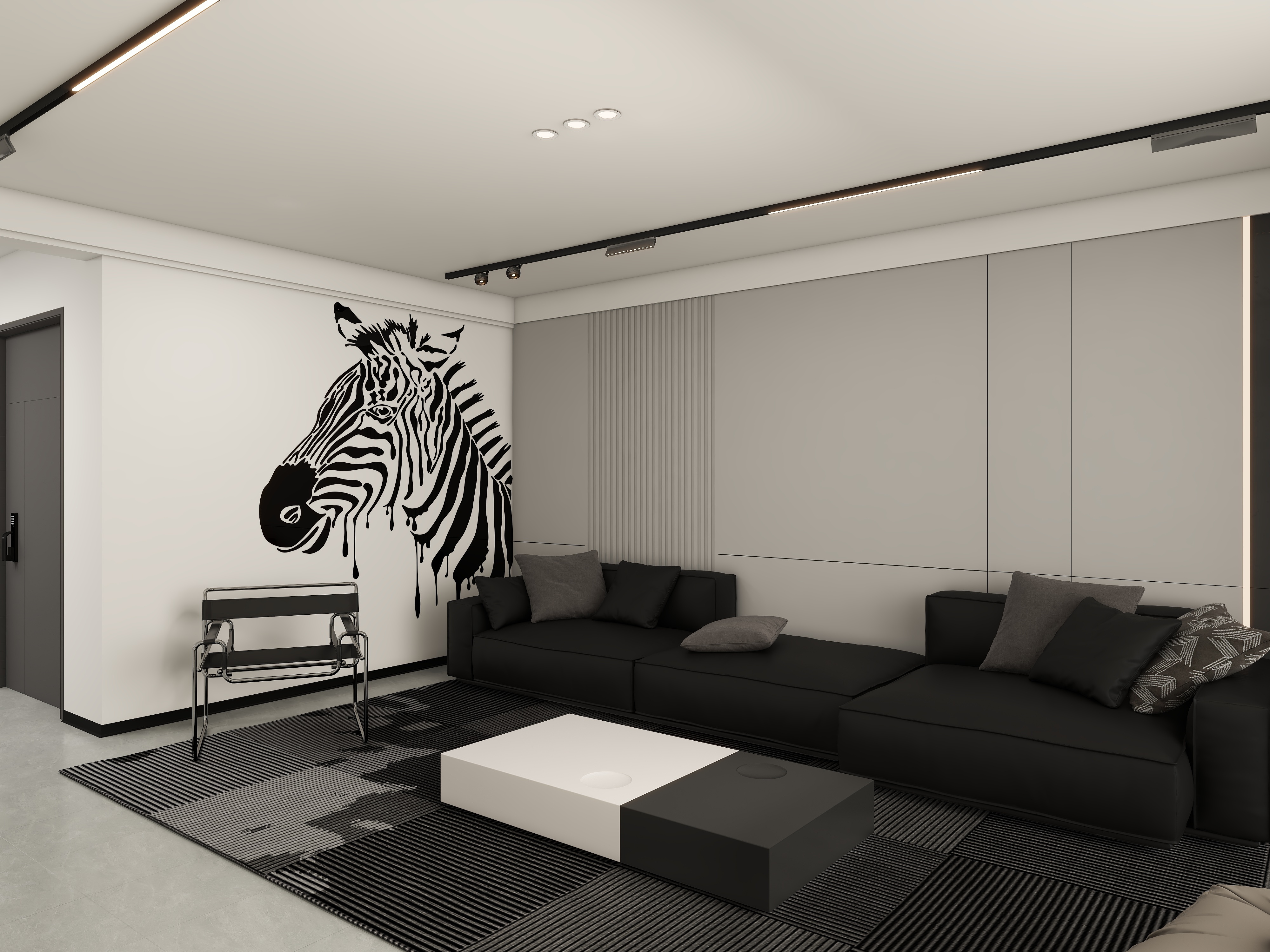 设计BAIGE-6.黑白灰-装修设计方案