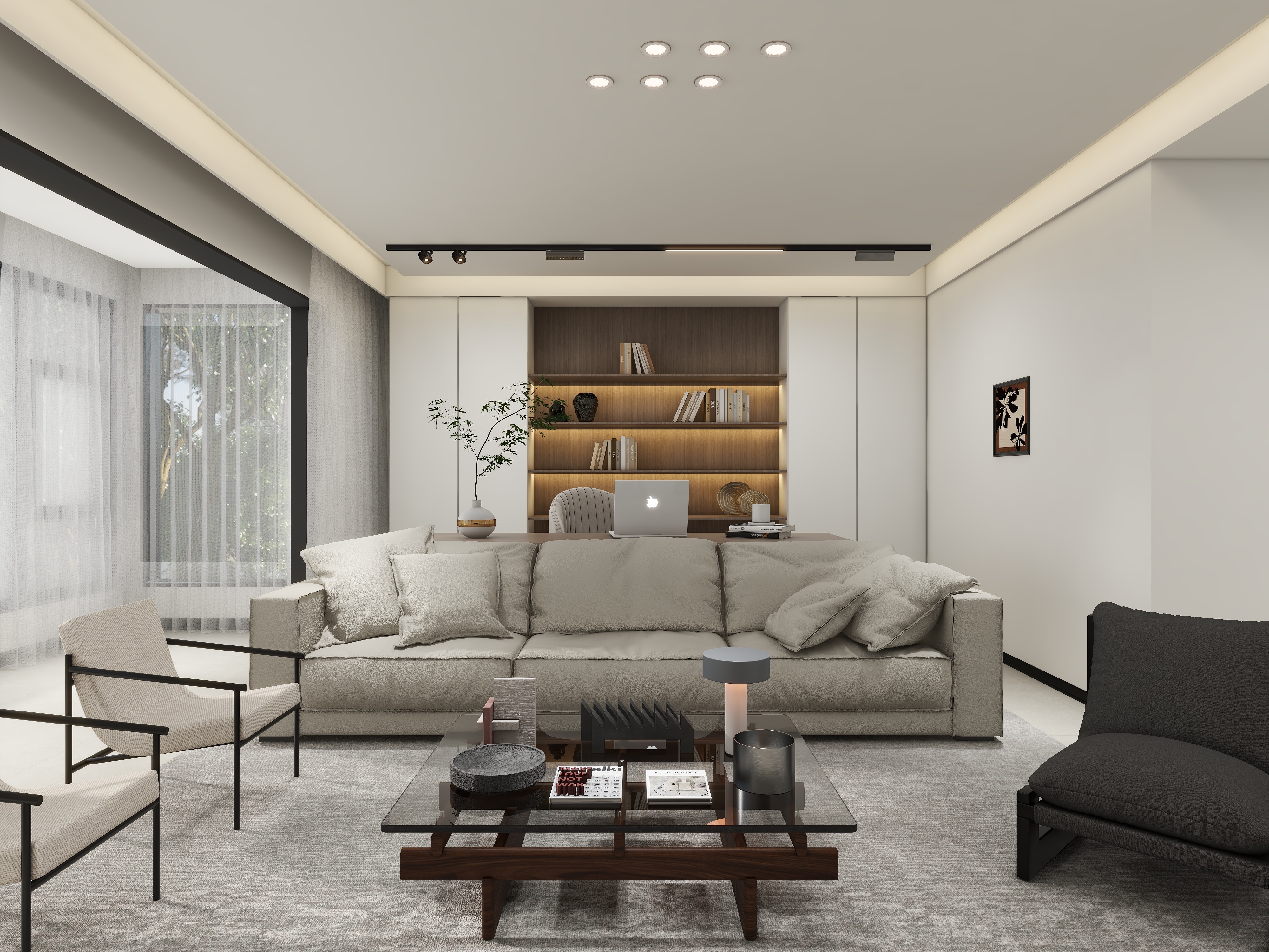 设计BAIGE-现代简约-装修设计方案