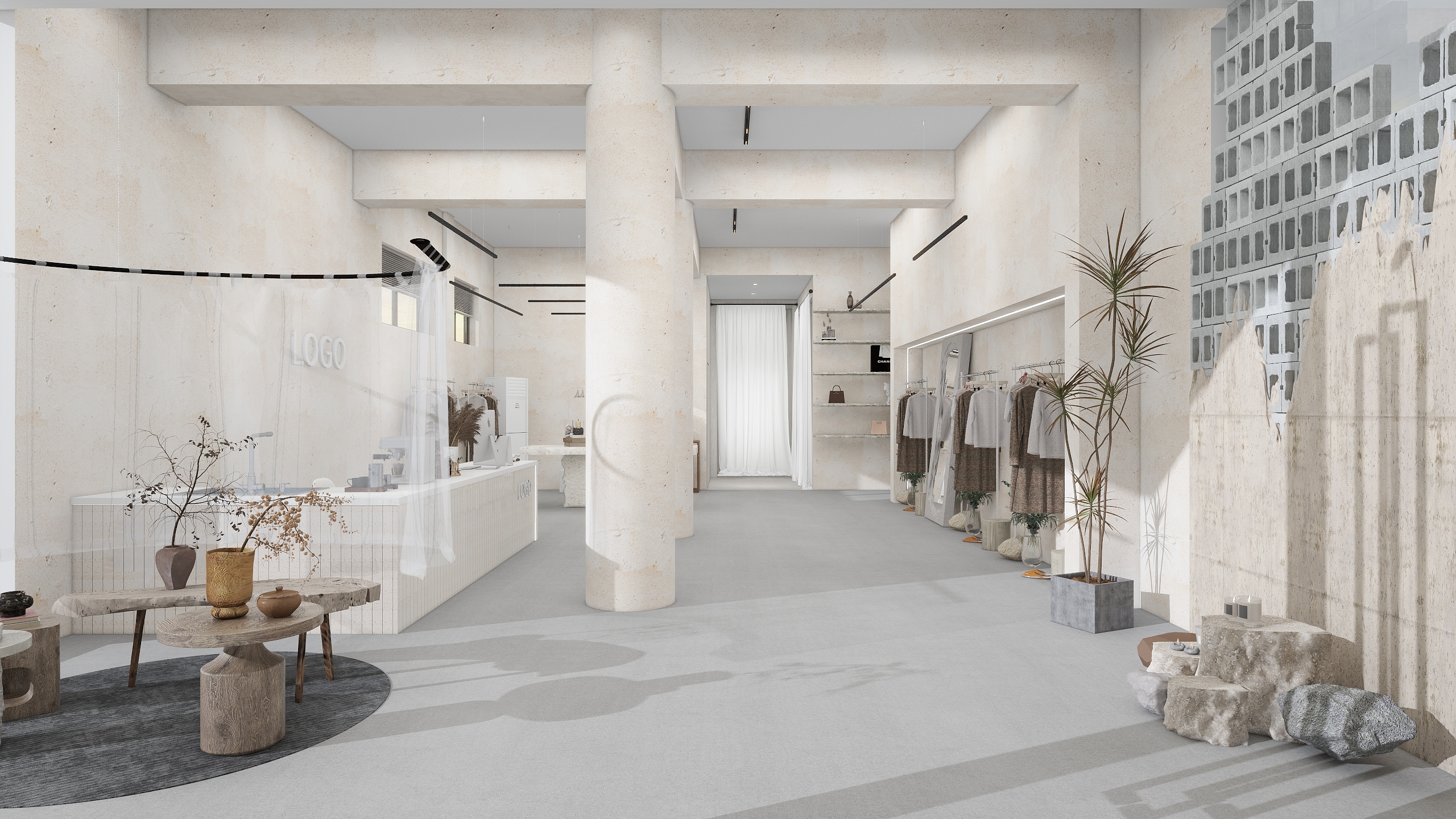 一zhi懒羊羊-店装-装修设计方案