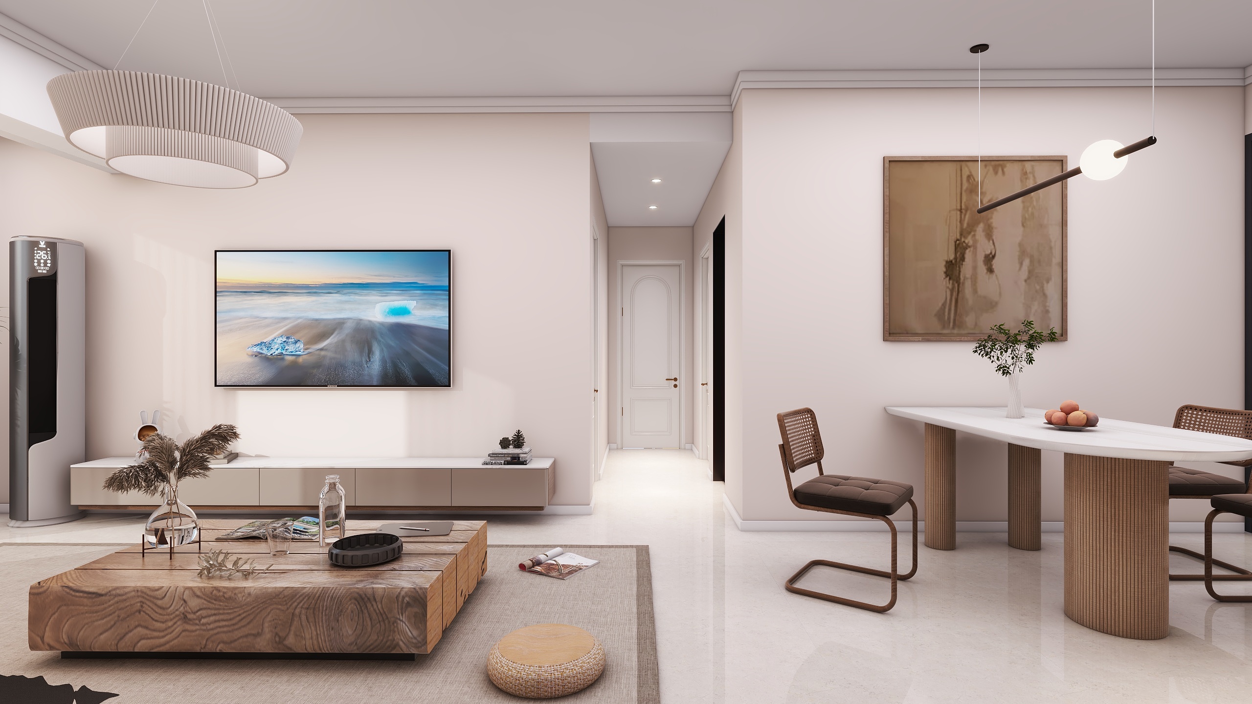 何采青-水岸名邸89㎡3室-装修设计方案