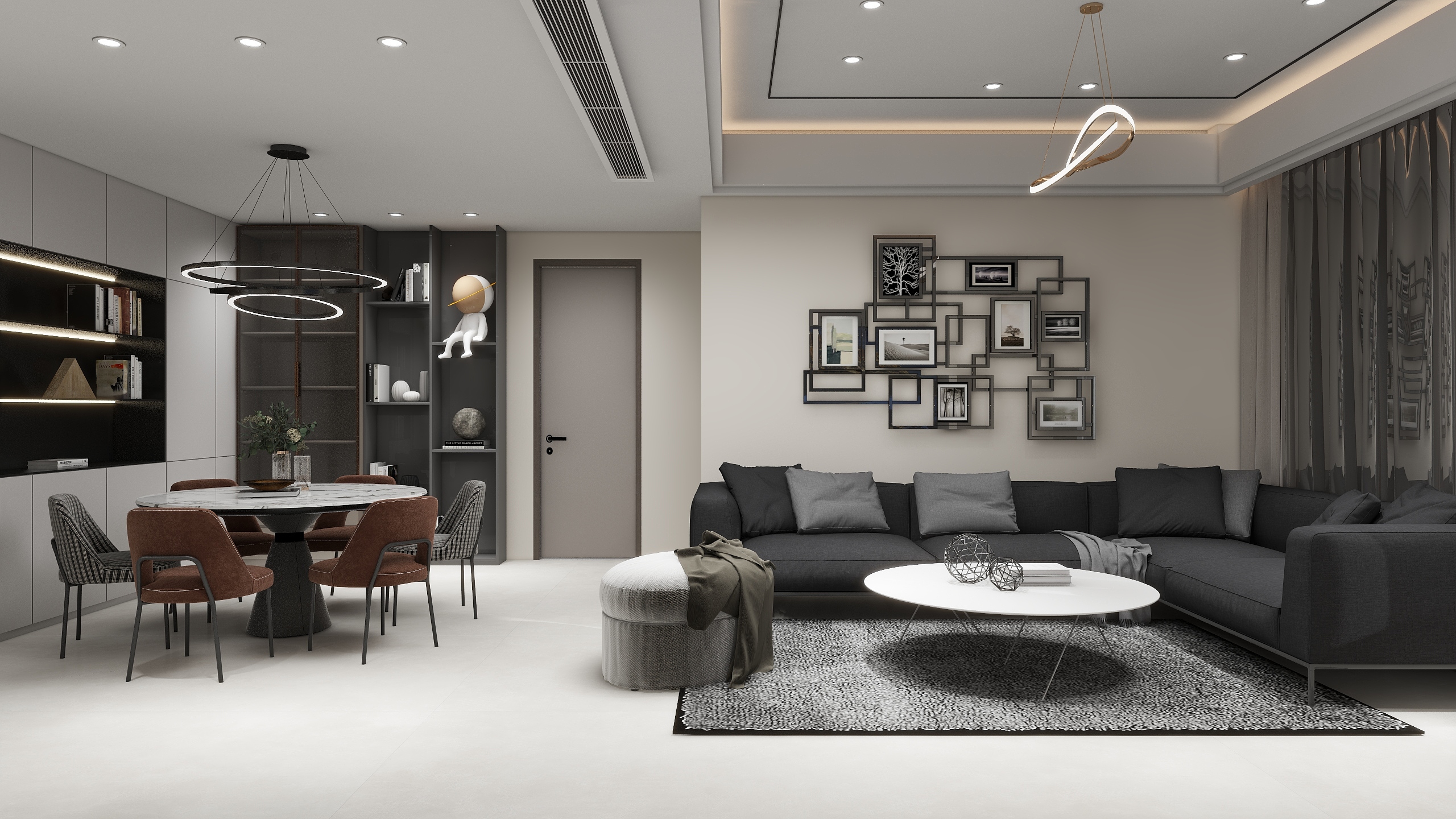 什么韭菜鸡蛋-现代简约 114㎡2室-装修设计方案