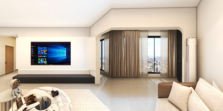 美尼美全案设计-富力城17栋01户型-装修设计方案