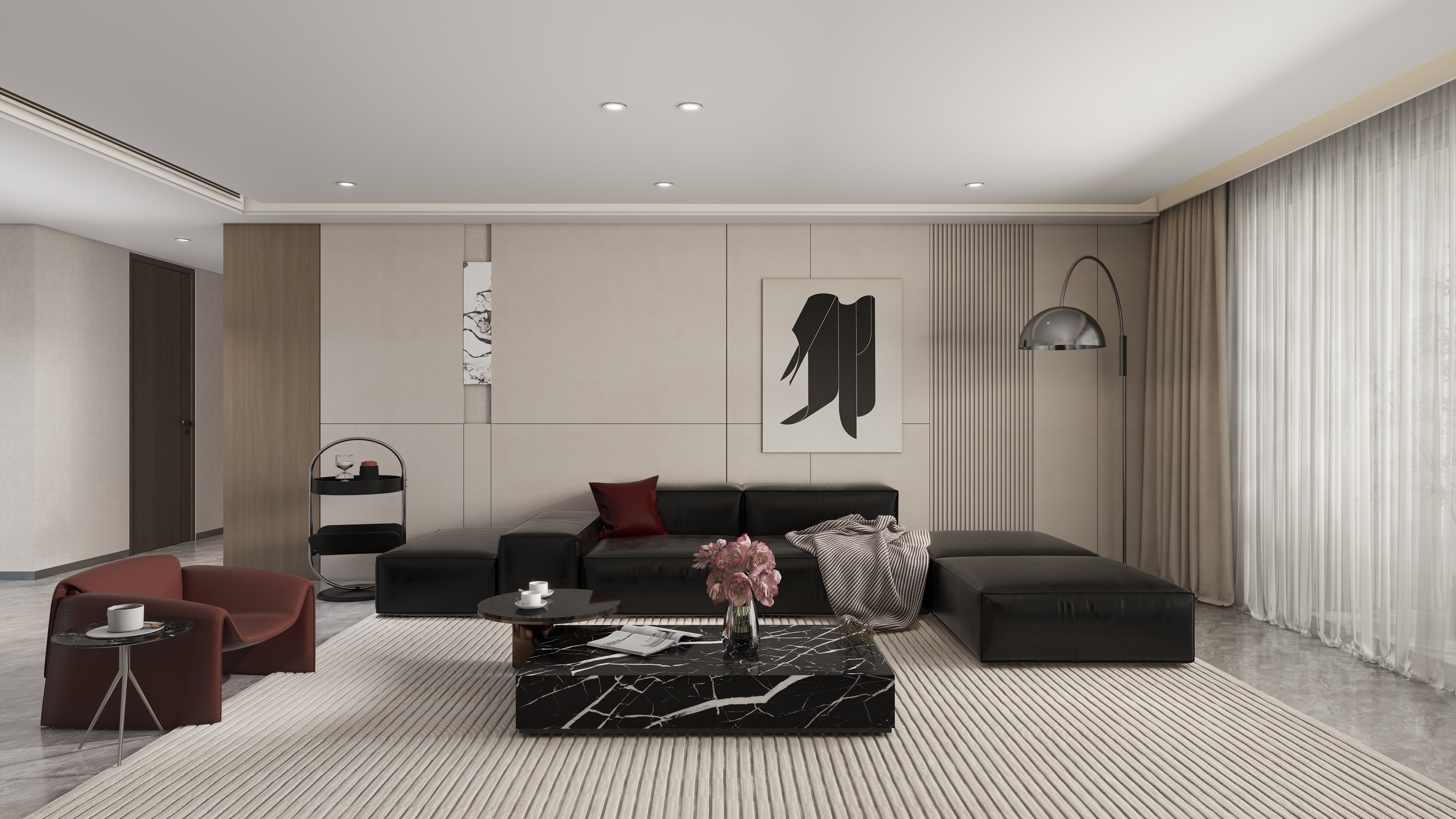 ynlc112208-小区房226㎡2室-装修设计方案