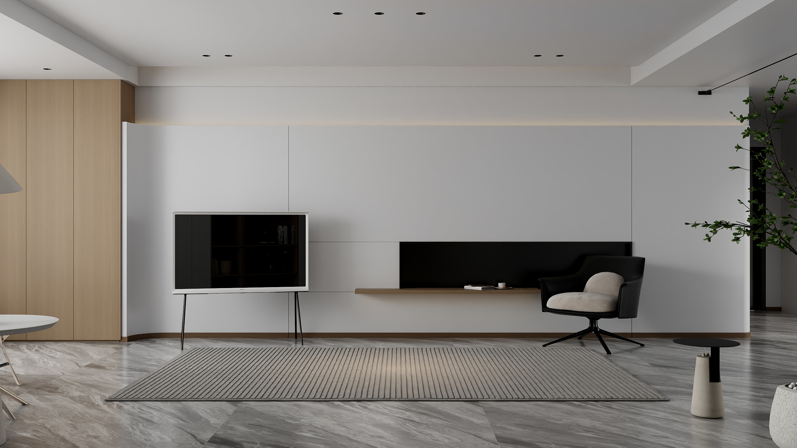 牛晓旭-《微末》现代风格|200平米|三居-装修设计方案