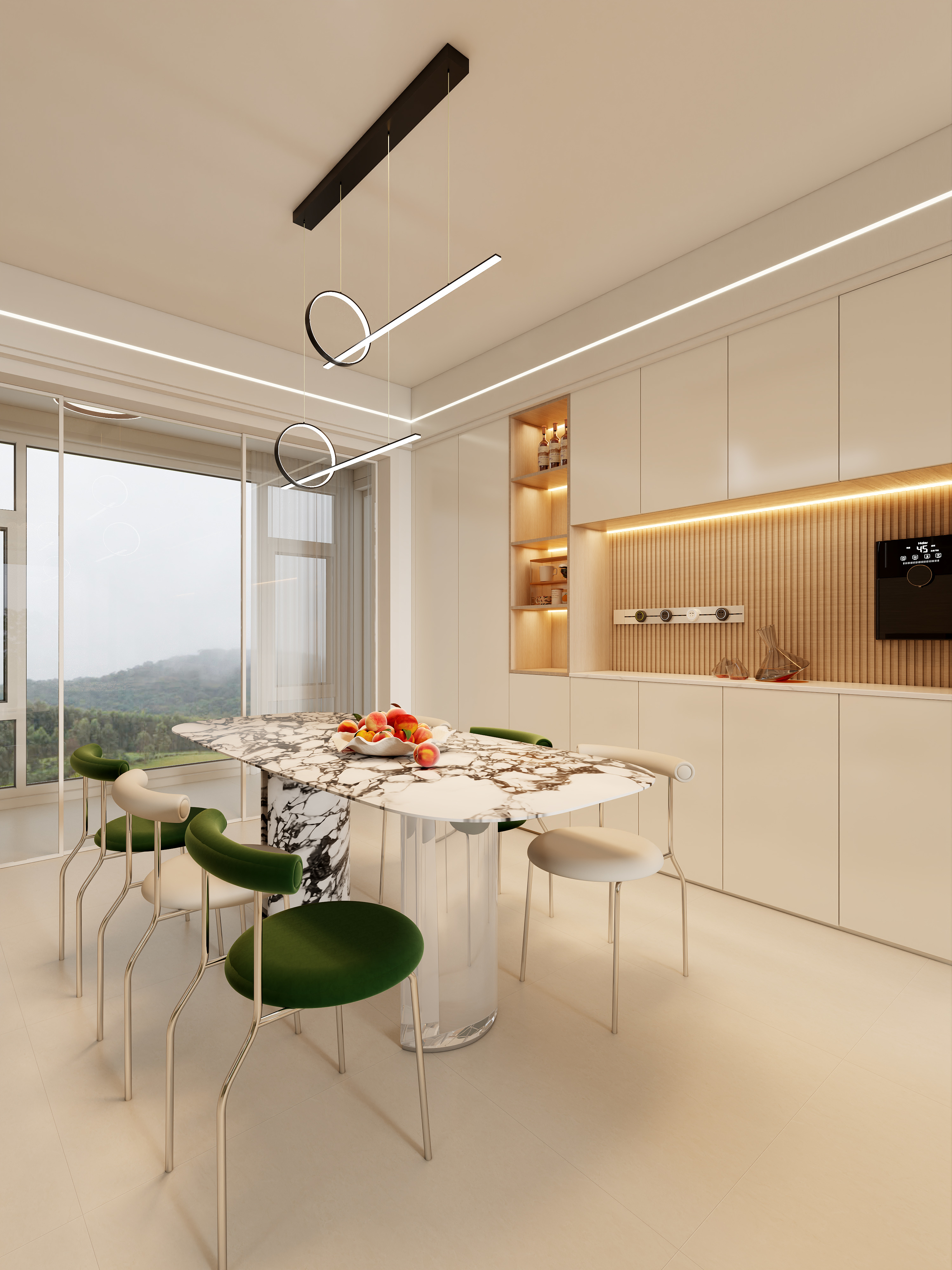 平台设计师-十一-广英花园140㎡装修效果图