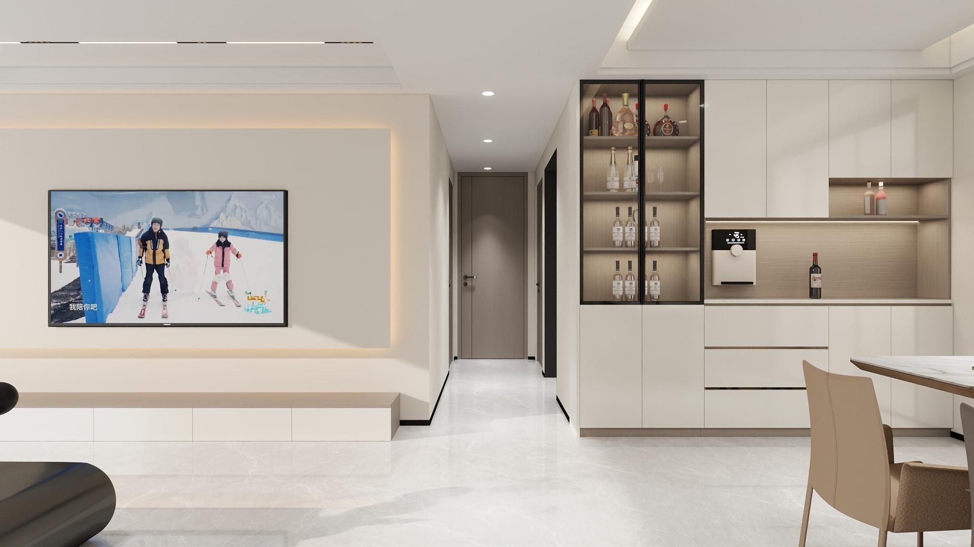 设计师|徐徐-星荟现代简约126㎡4室-装修设计方案