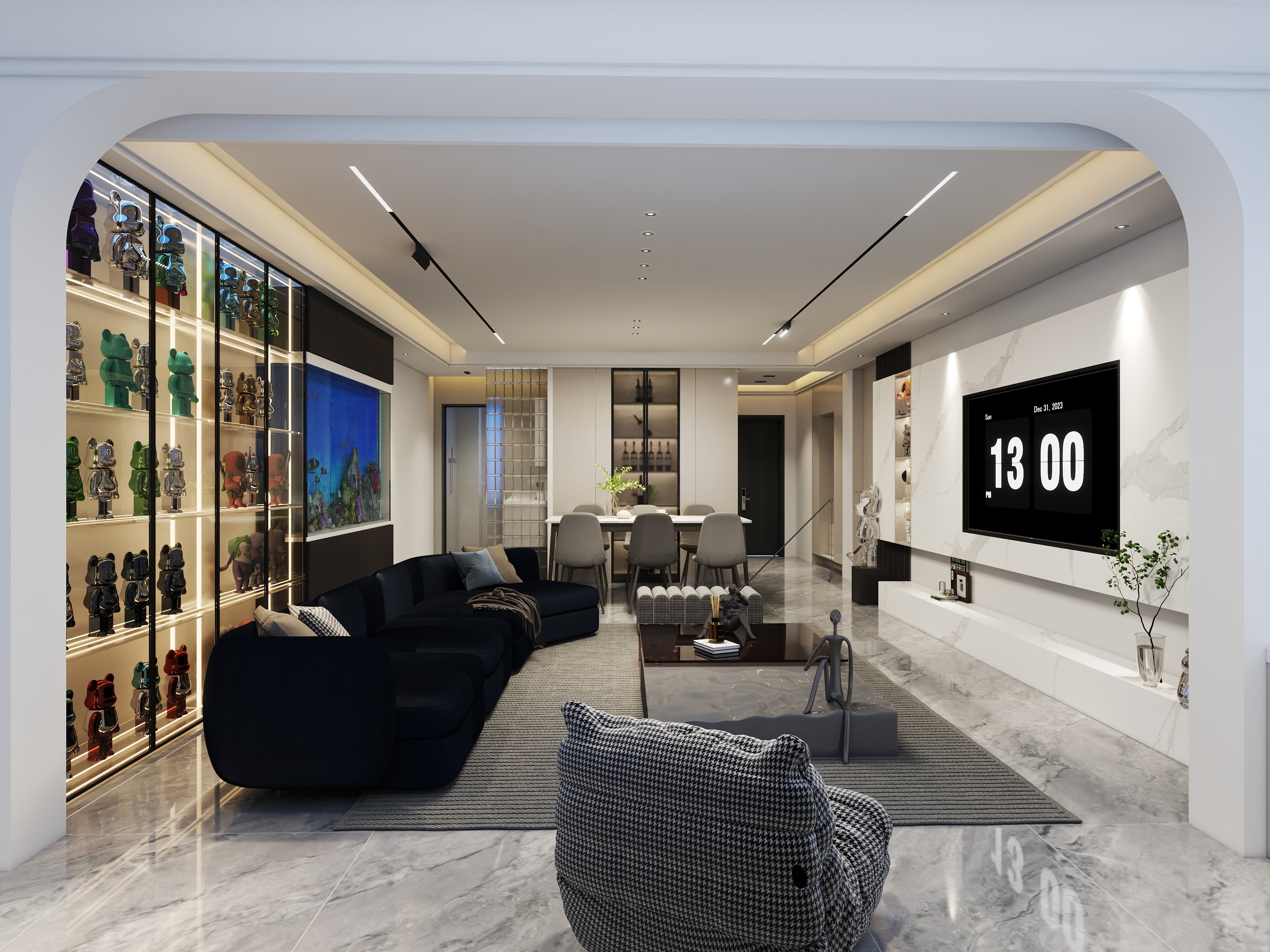 甘肃省利仕装饰装修工程有限公司-富春园-装修设计方案