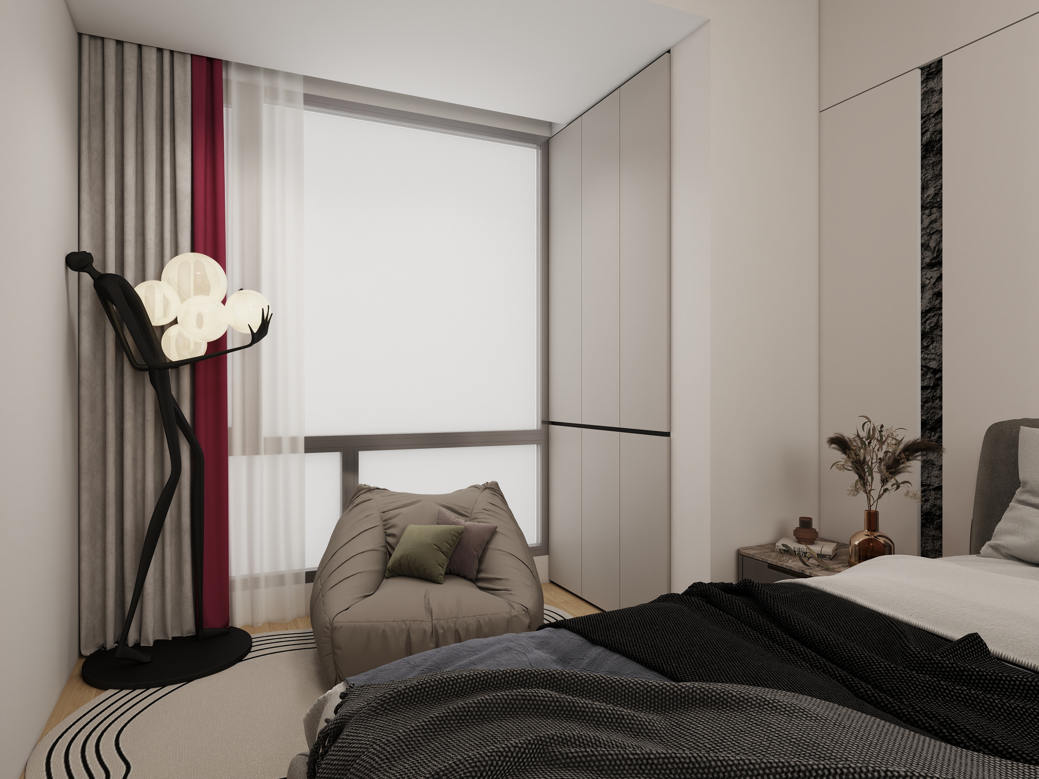 平台设计师-十一-君临天下149㎡4室装修效果图