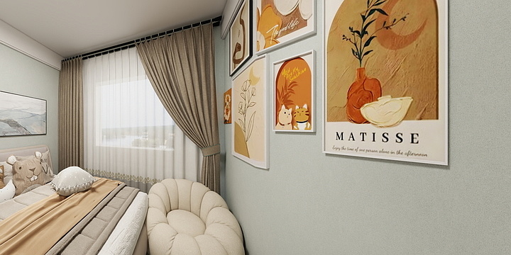 乐平东顺装修公司-日月星城99㎡3室-装修设计方案