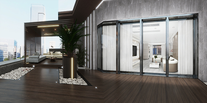 雄安曲美家居-施工图  凤凰华府-装修设计方案