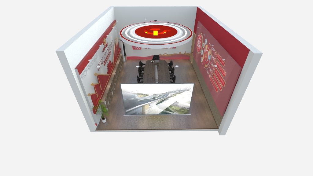 洛阳乐创广告-感恩室-装修设计方案