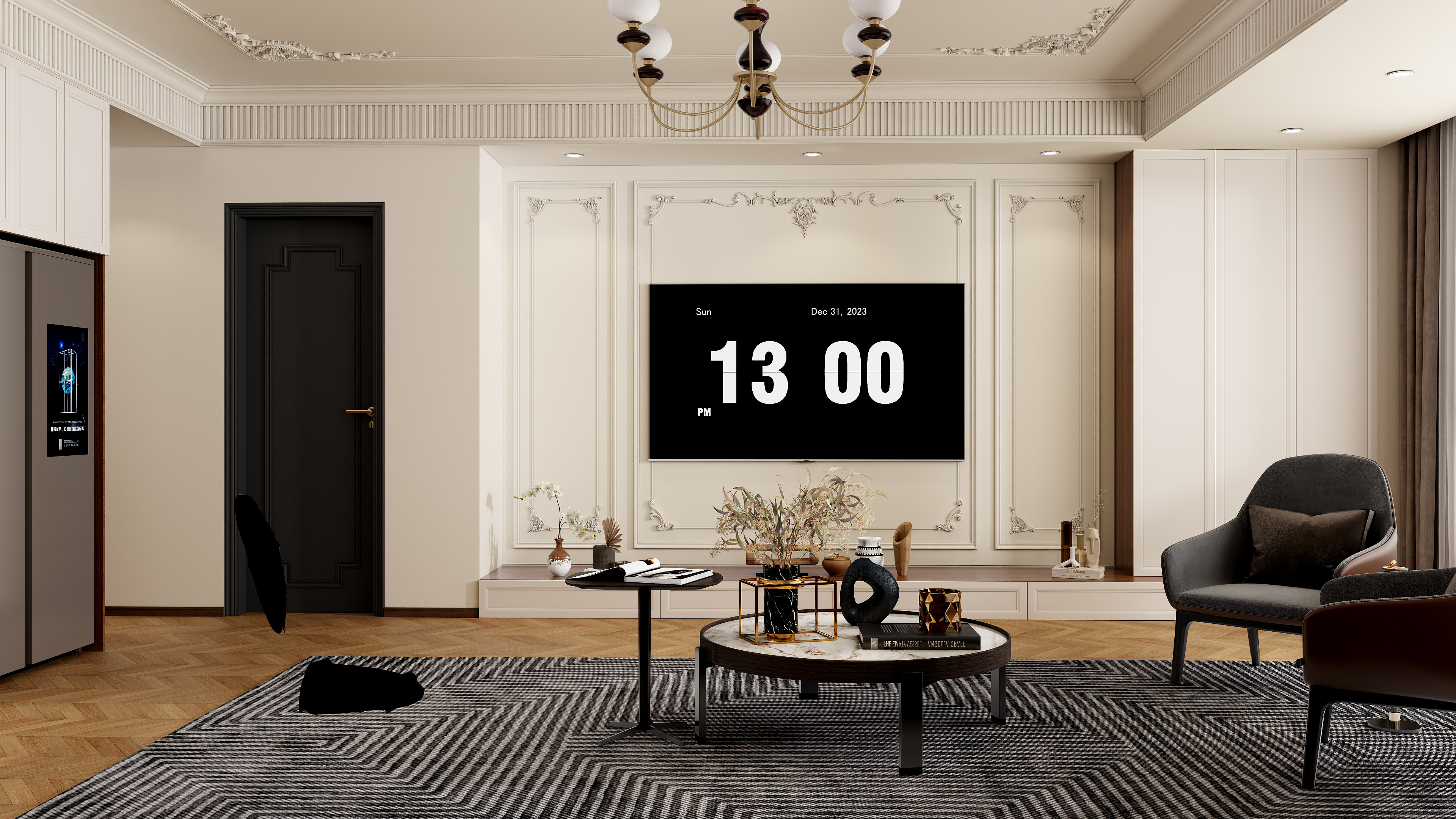 D--D-济南保利山语复式（法式复古）-装修设计方案