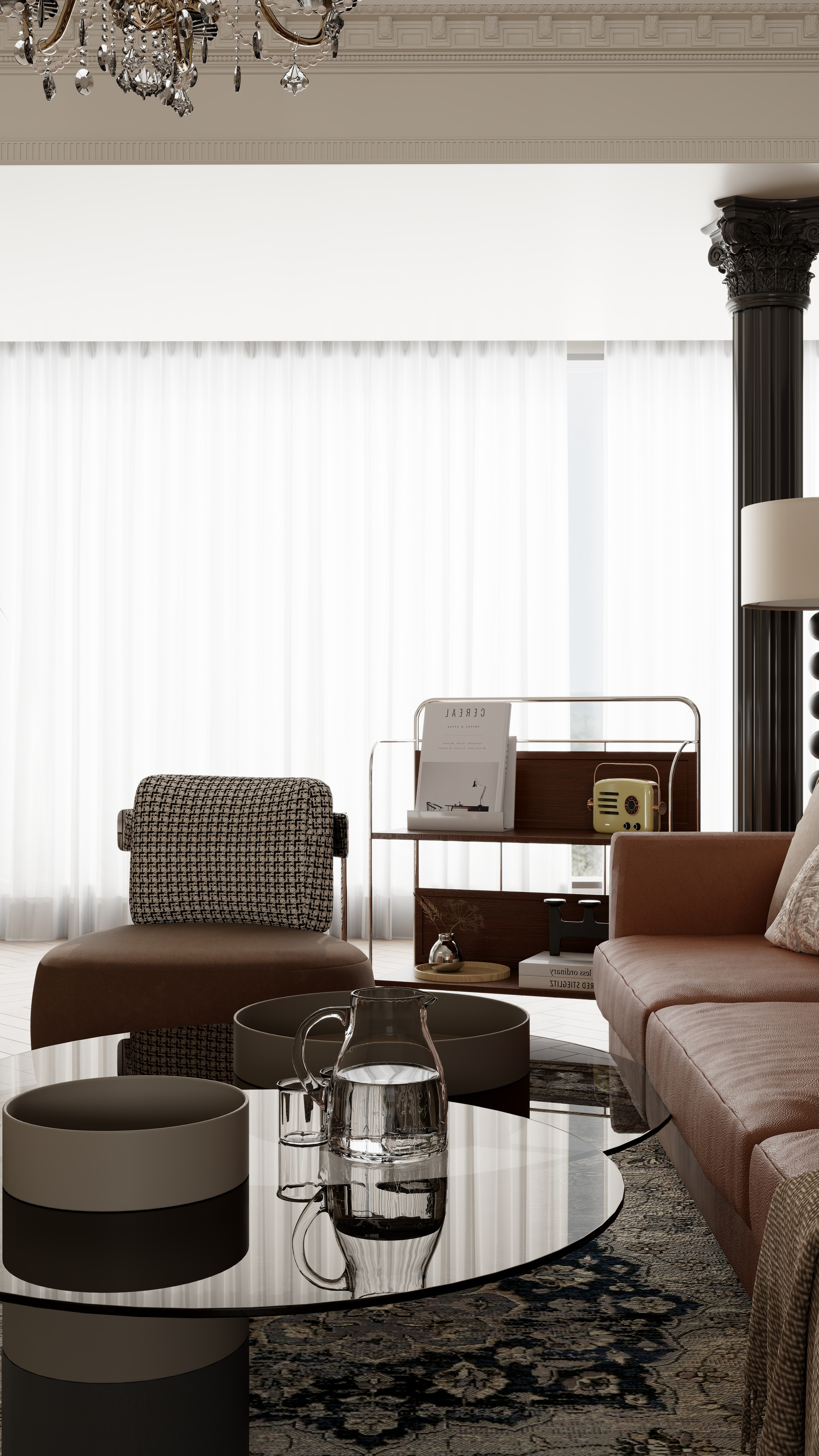 zx高定全案设计-轻法中古风135-装修设计方案