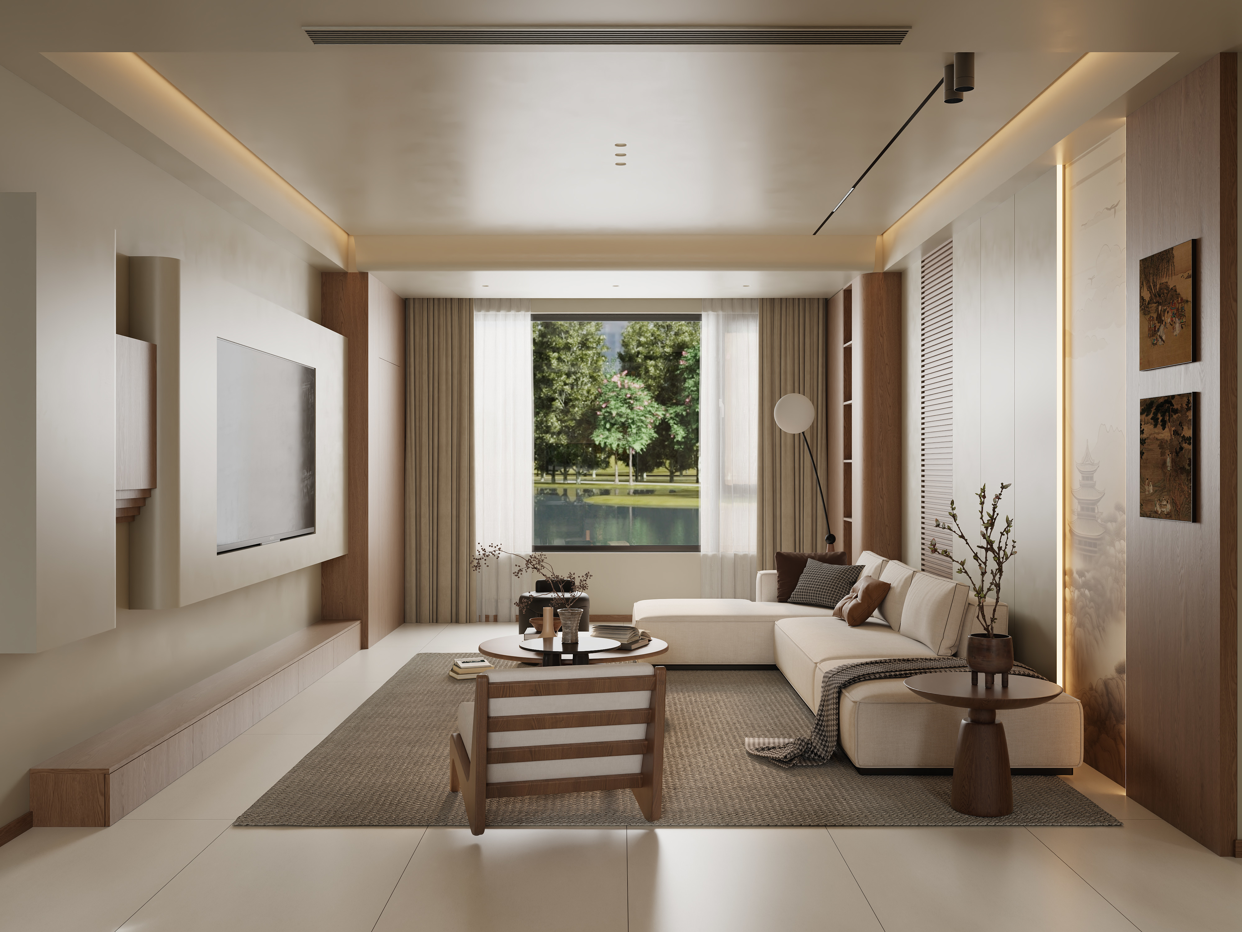 牛马号-184㎡2室装修效果图