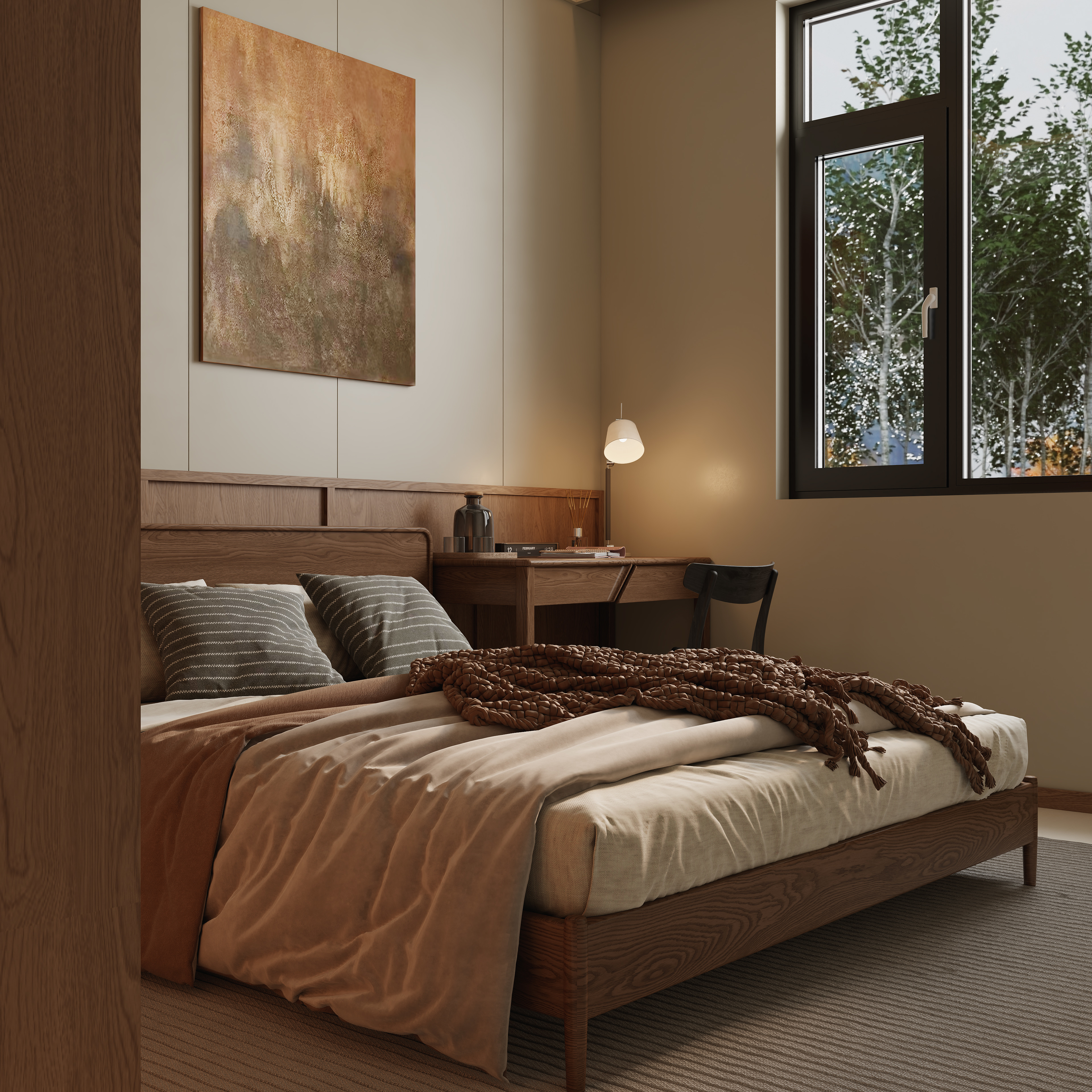 牛马号-184㎡2室装修效果图