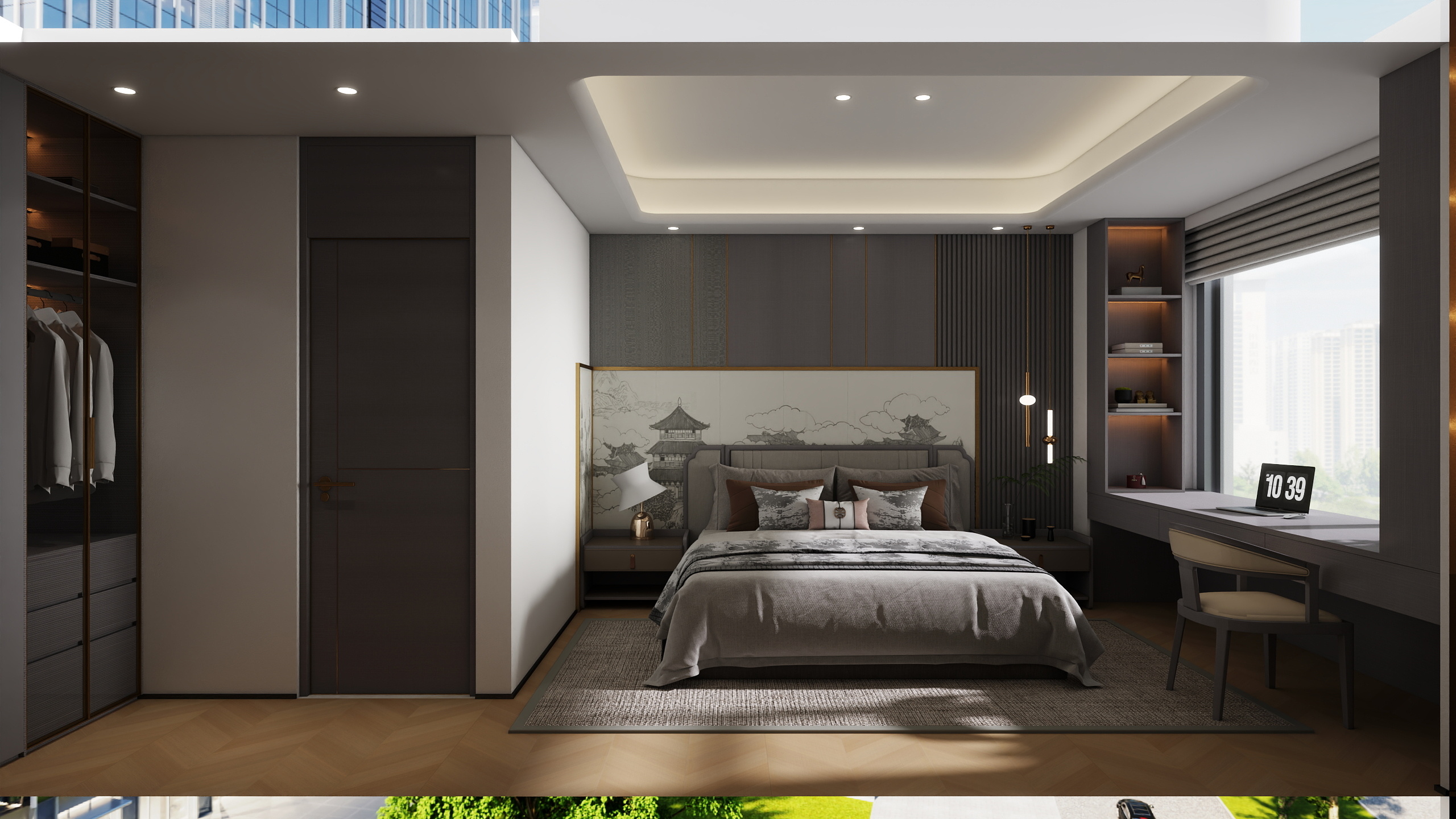 黄若员-天健天骄3401-装修设计方案