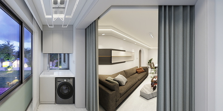 魅居装饰-鑫河湾17-304-装修设计方案