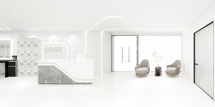 请叫我孟小欠-220理发美容方案-现代简约-装修设计方案