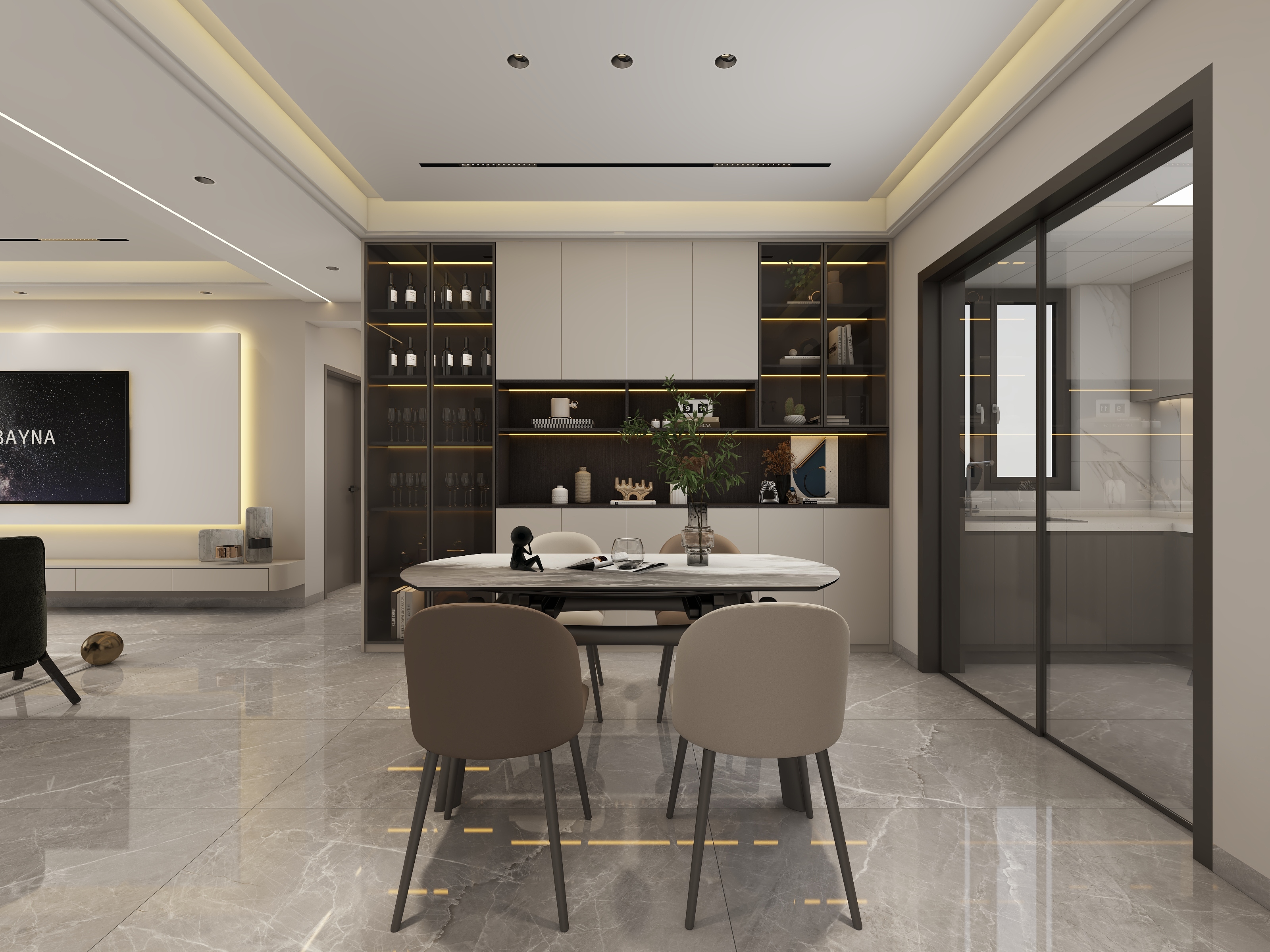 惠州装修找沫竹-安顺-双城小区-朗慕装修效果图