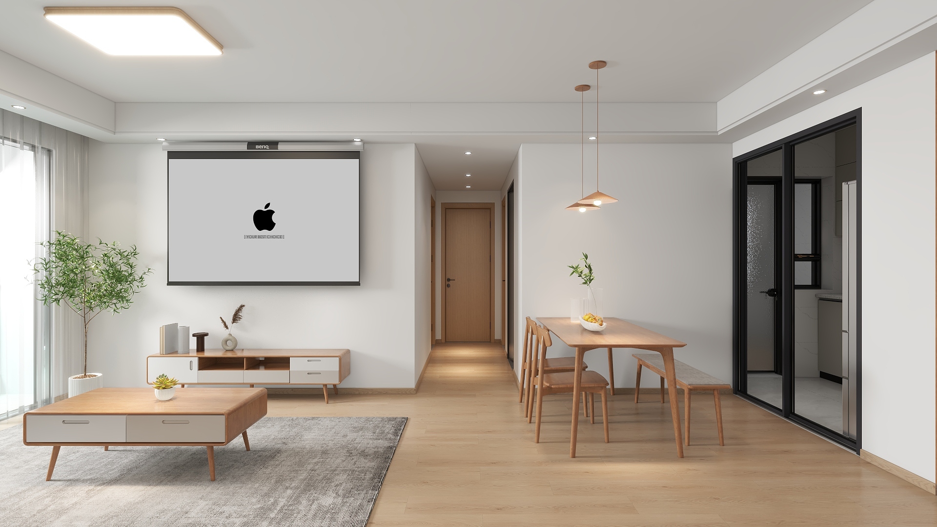 周平川-佳兆业篆山熙园101平三房-装修设计方案