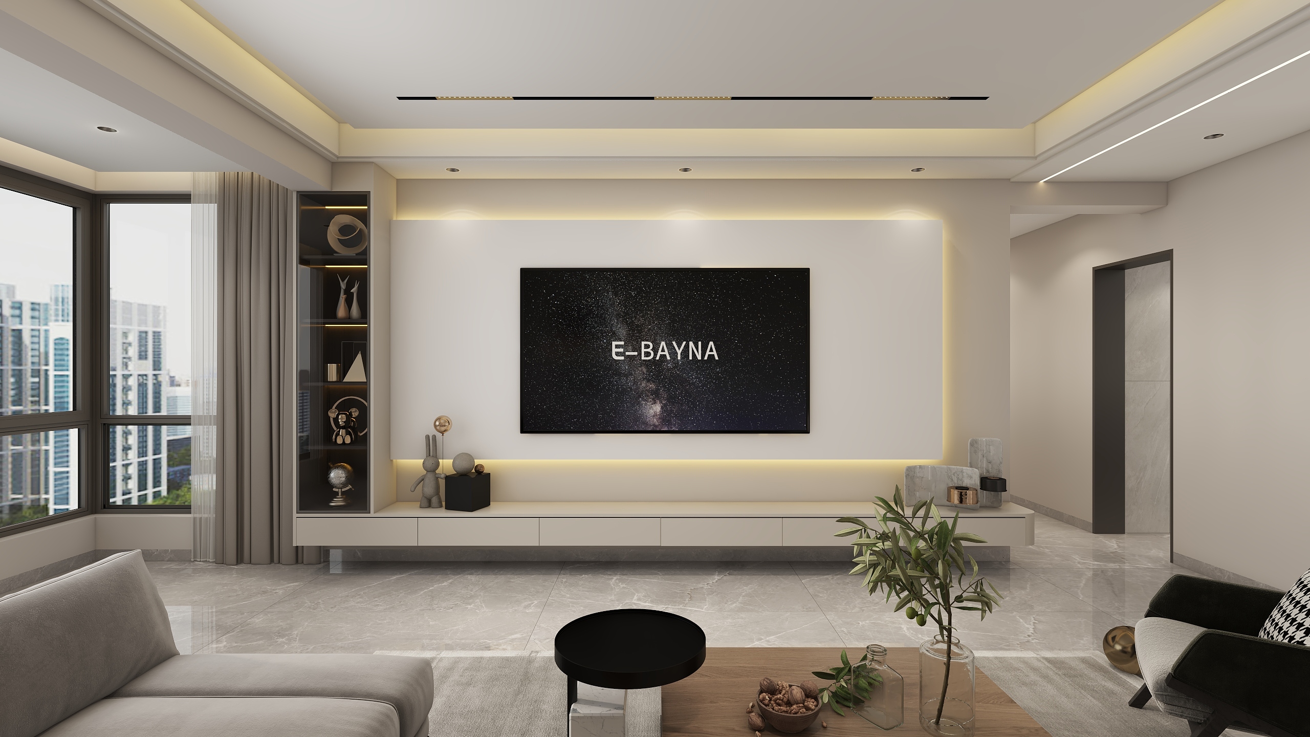 惠州装修找沫竹-安顺-双城小区-朗慕装修效果图