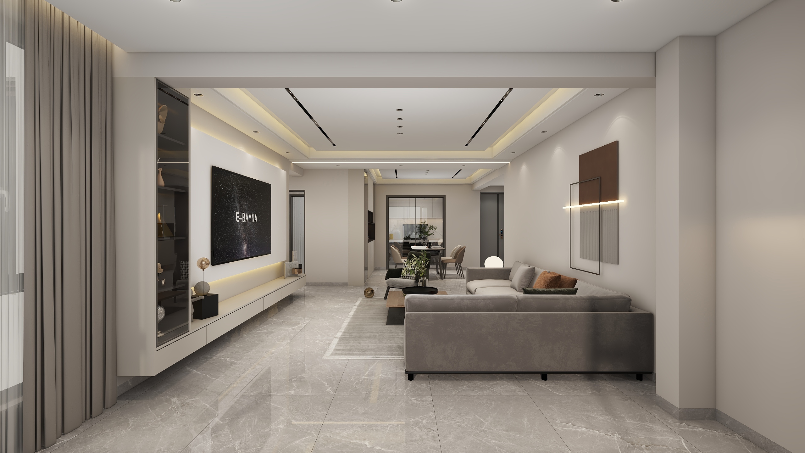 惠州装修找沫竹-安顺-双城小区-朗慕装修效果图