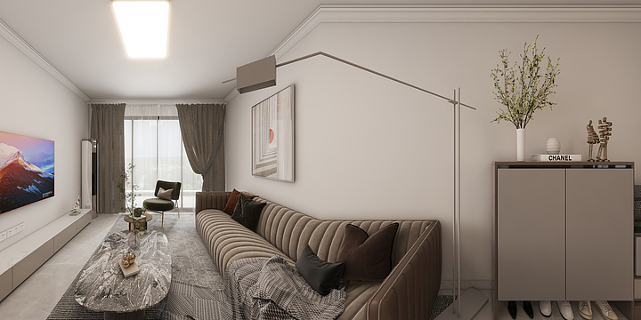 小马空间效果图-南沙-装修设计方案