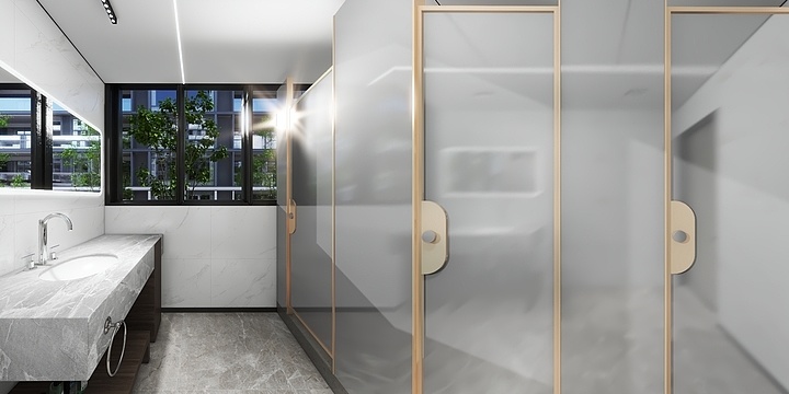 青雉效果图表现-新中式茶室-装修设计方案