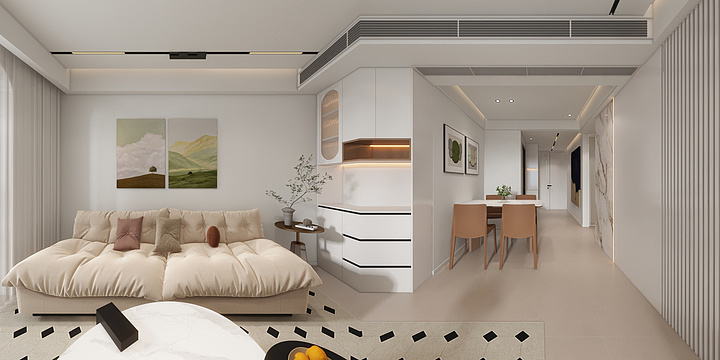 设计师小朱啊-中铁逸都13栋14号701室.-装修设计方案