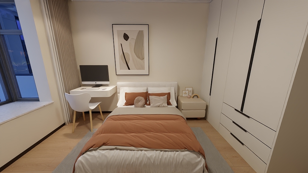 野原新之lLfK-小区房现代简约112㎡2室-副本-装修设计方案