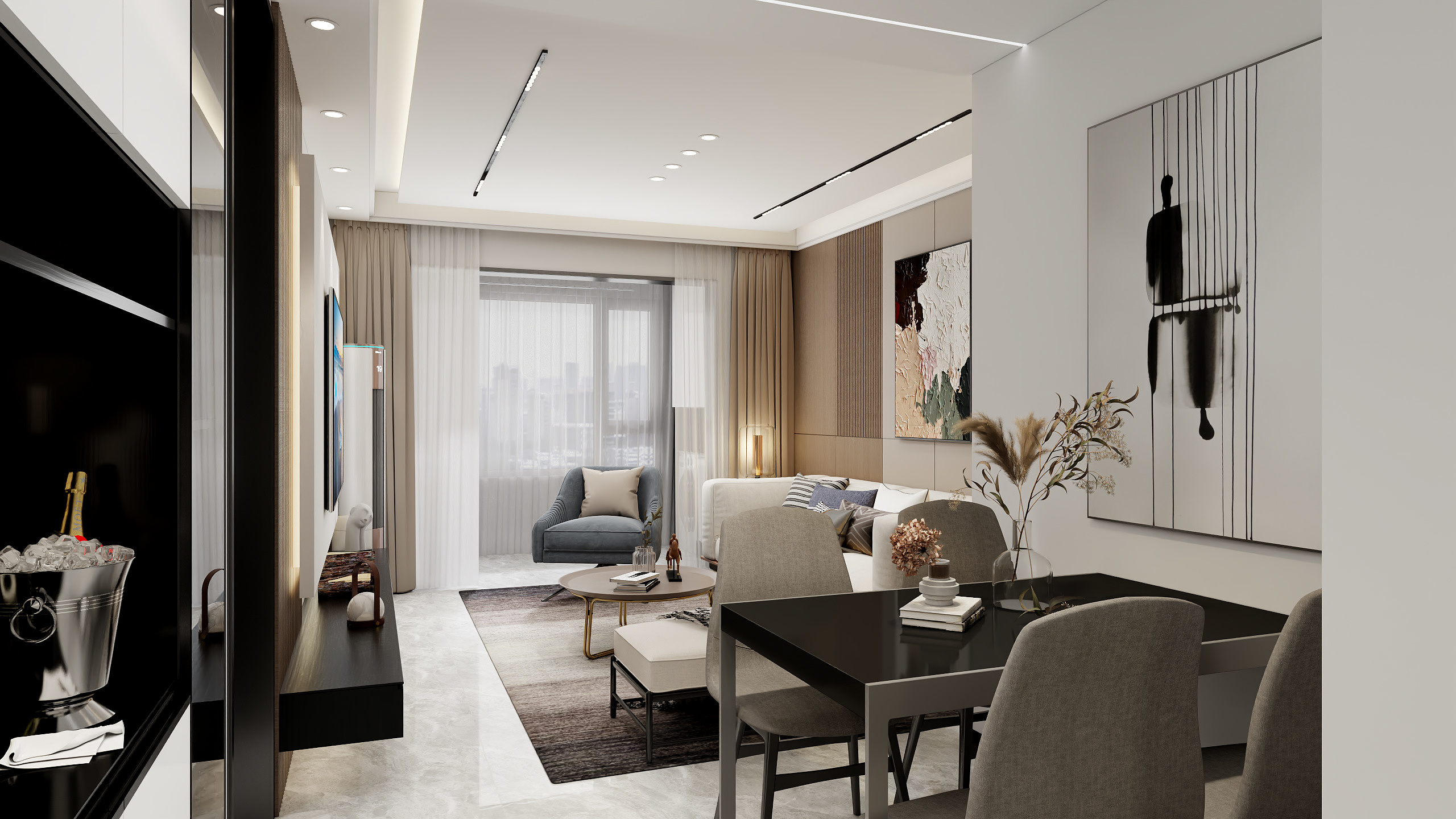 全案设计许明-天津玺樾熙棠方案-高级黑-装修设计方案