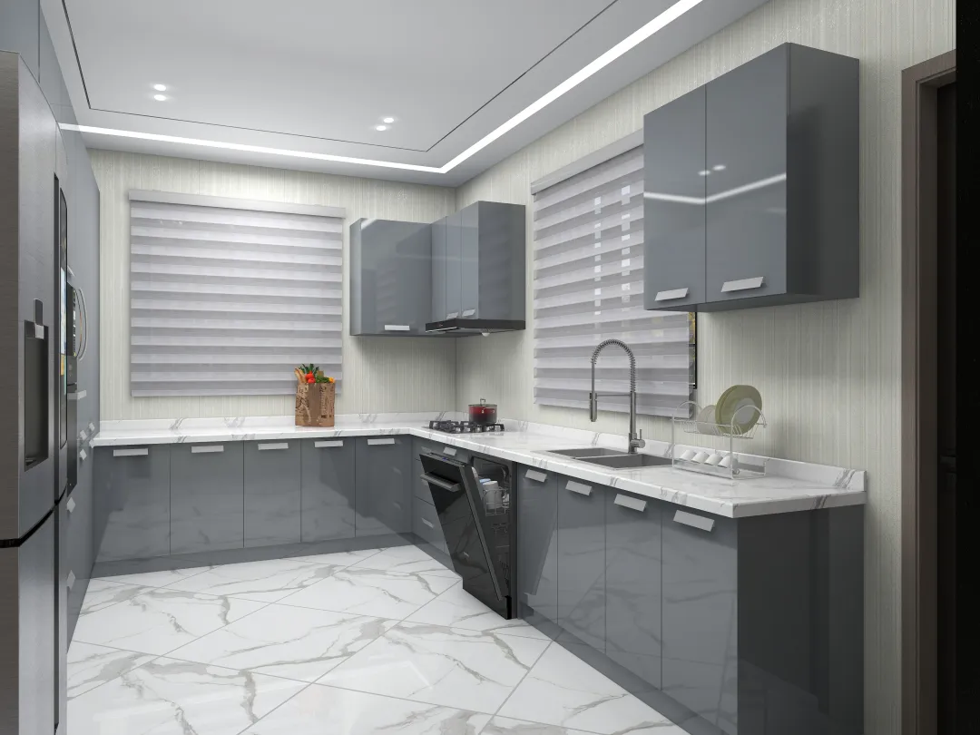 prime mover的装修设计方案:Simple customized kitchen