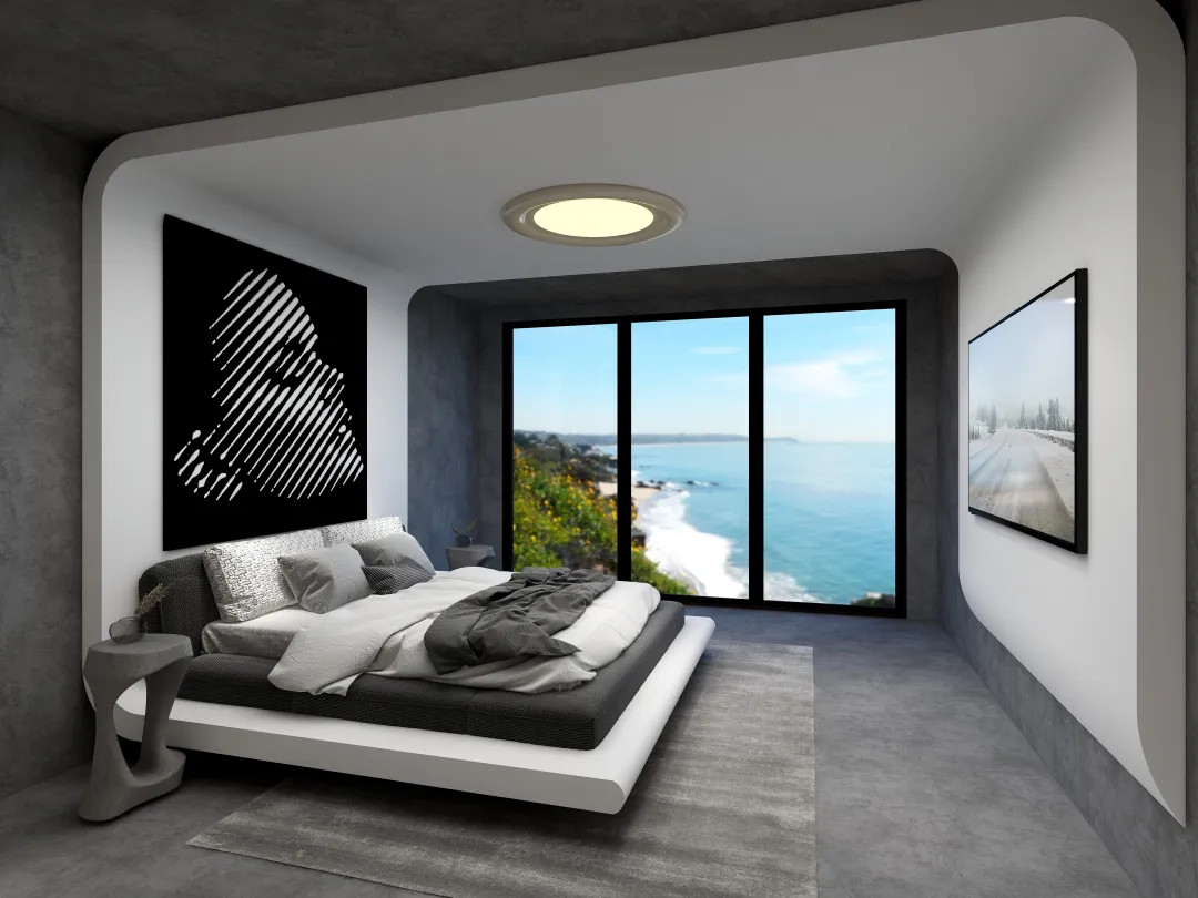 Designwhatulove的装修设计方案:sea side bedroom