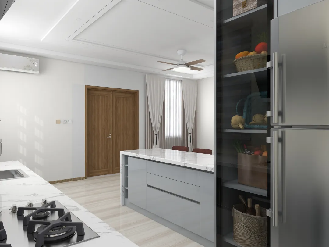 joenerly612的装修设计方案:Simple customized kitchen