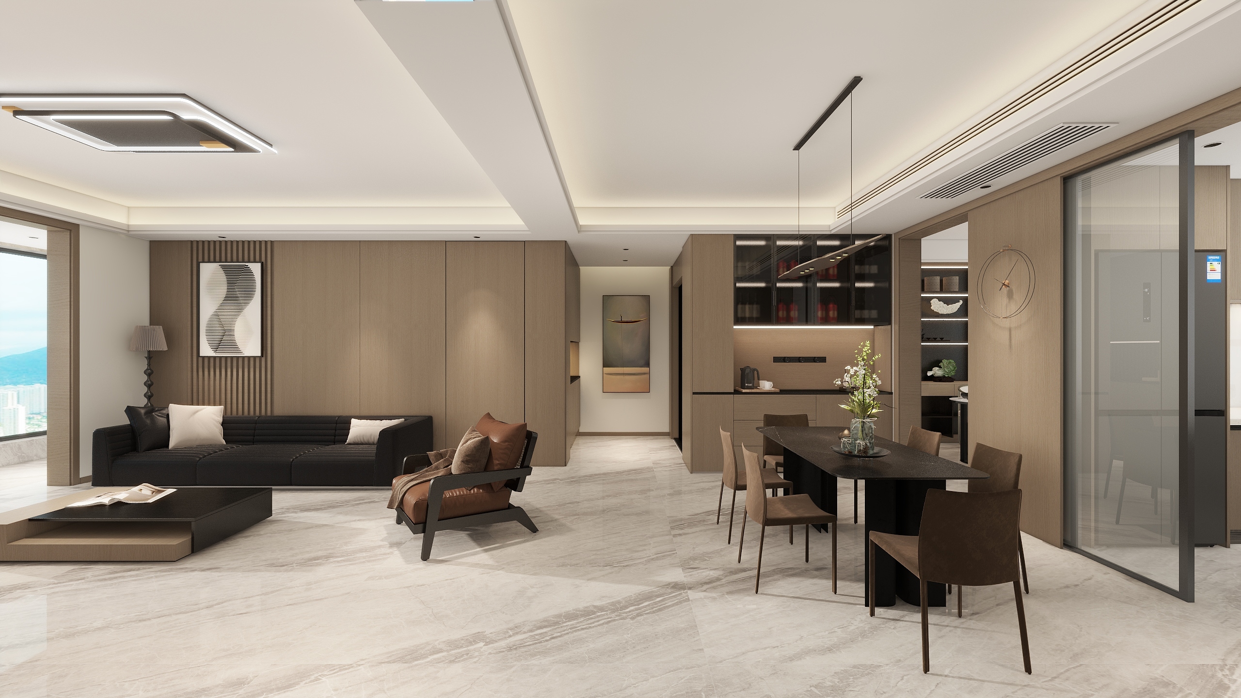 设计师-郝工-学府云筑效果-145平-装修设计方案