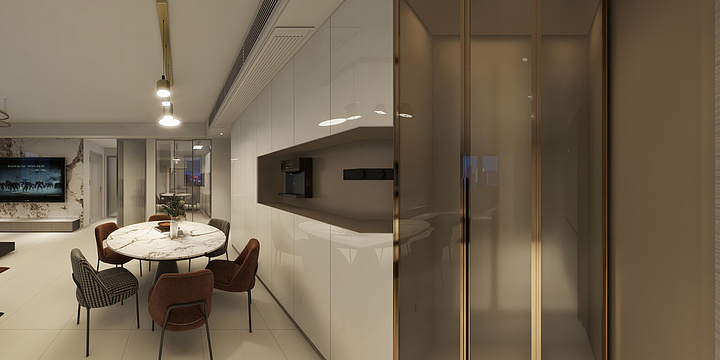 爱微出品必属精品-左所雅苑122㎡-装修设计方案