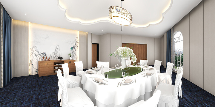 南宁经营部2-7-18-越南餐厅包间和办公楼-装修设计方案