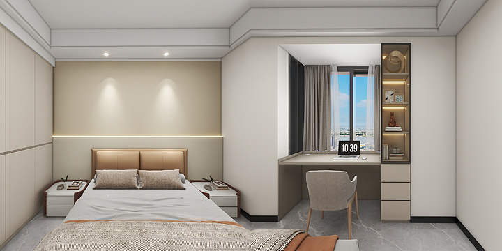 鑫悦居装饰-中龙名城6-2-1502-装修设计方案