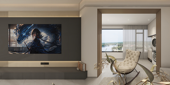 凌云設计-中央公馆2-1-2601-装修设计方案